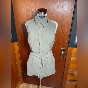 All Saints green romper